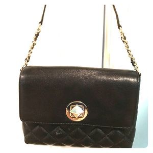 Kate Spade black leather purse